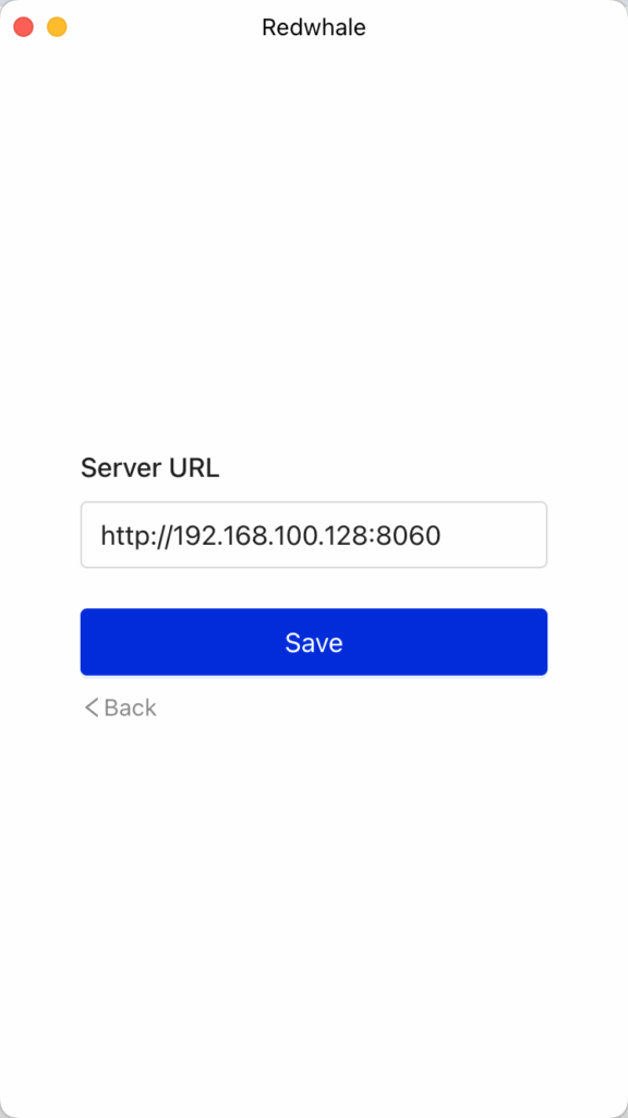VidyVault Set server url