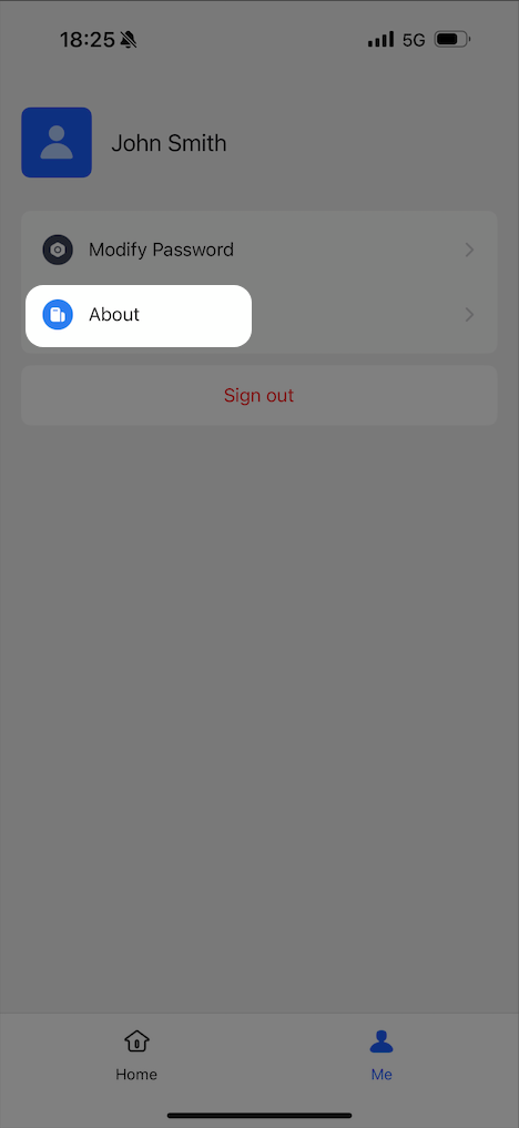 VidyVault log upload interface on mobile app