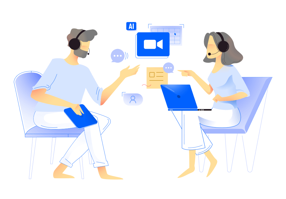 VidyVault collaboration features icons