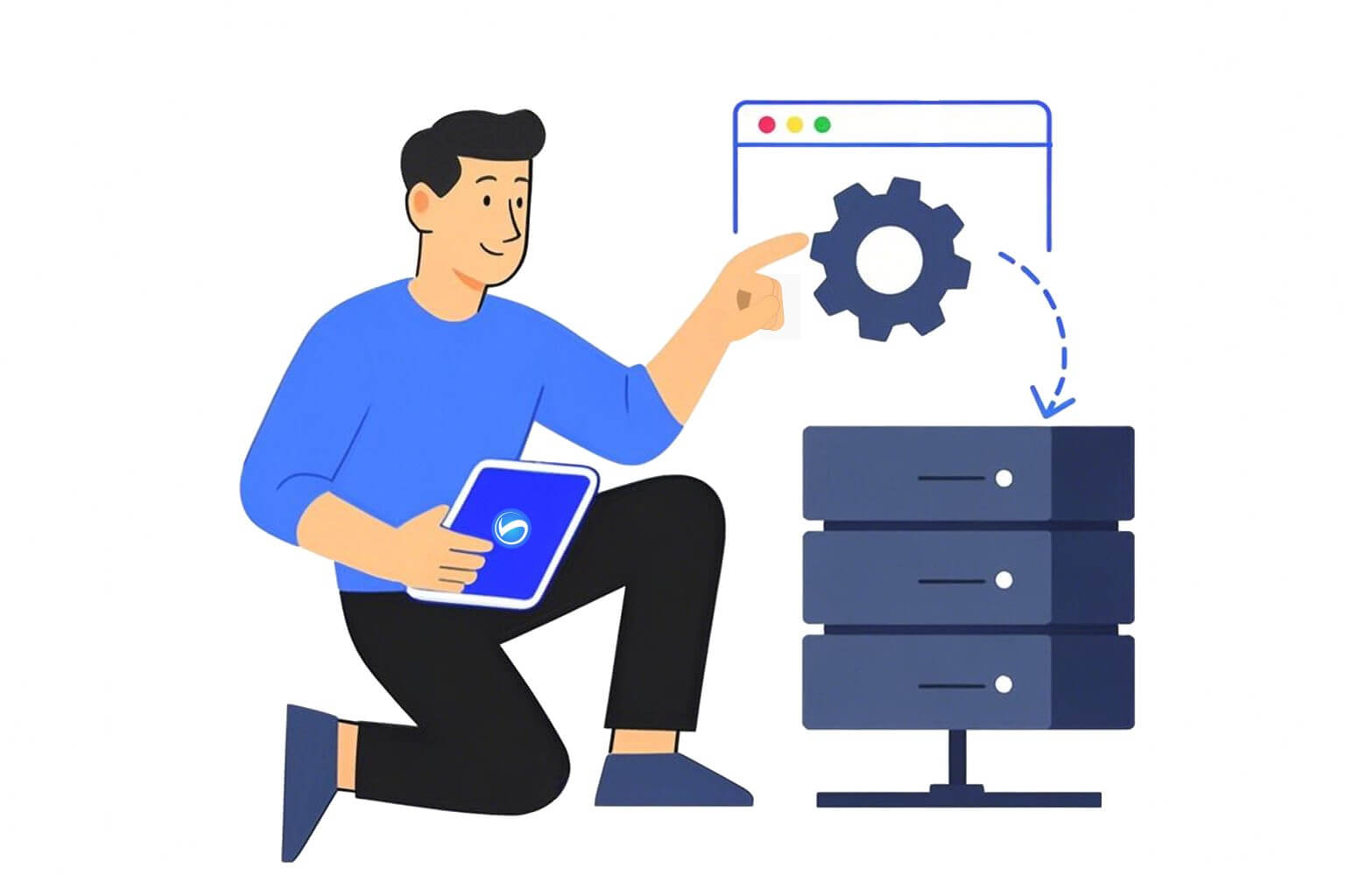 VidyVault deployment options diagram